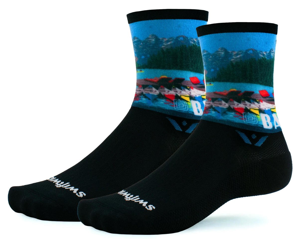 Swiftwick Vision Six Socks (Impression Banff) (L) - 6EKG0ZZ-L