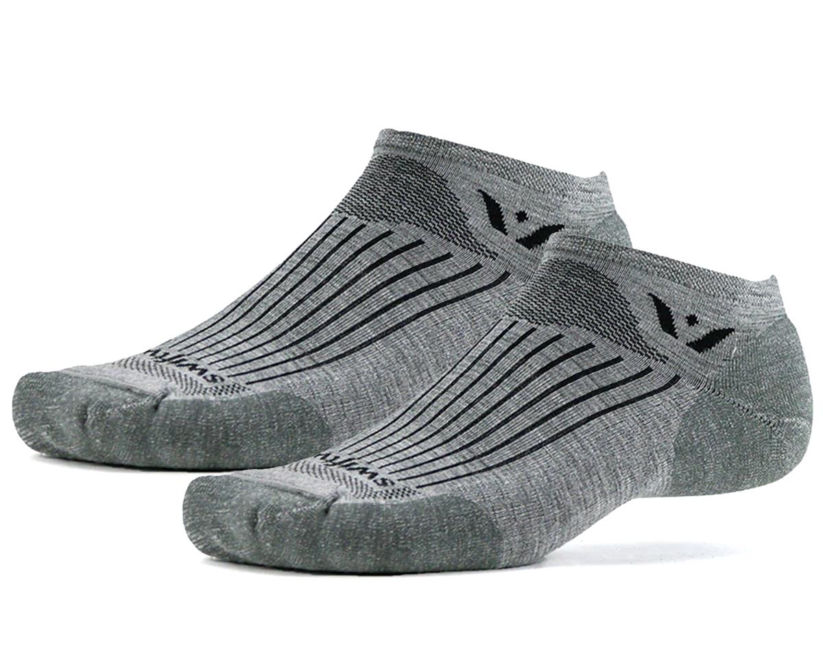 Swiftwick Pursuit Zero Socks (Heater Grey) (L) - ZB050ZT-L