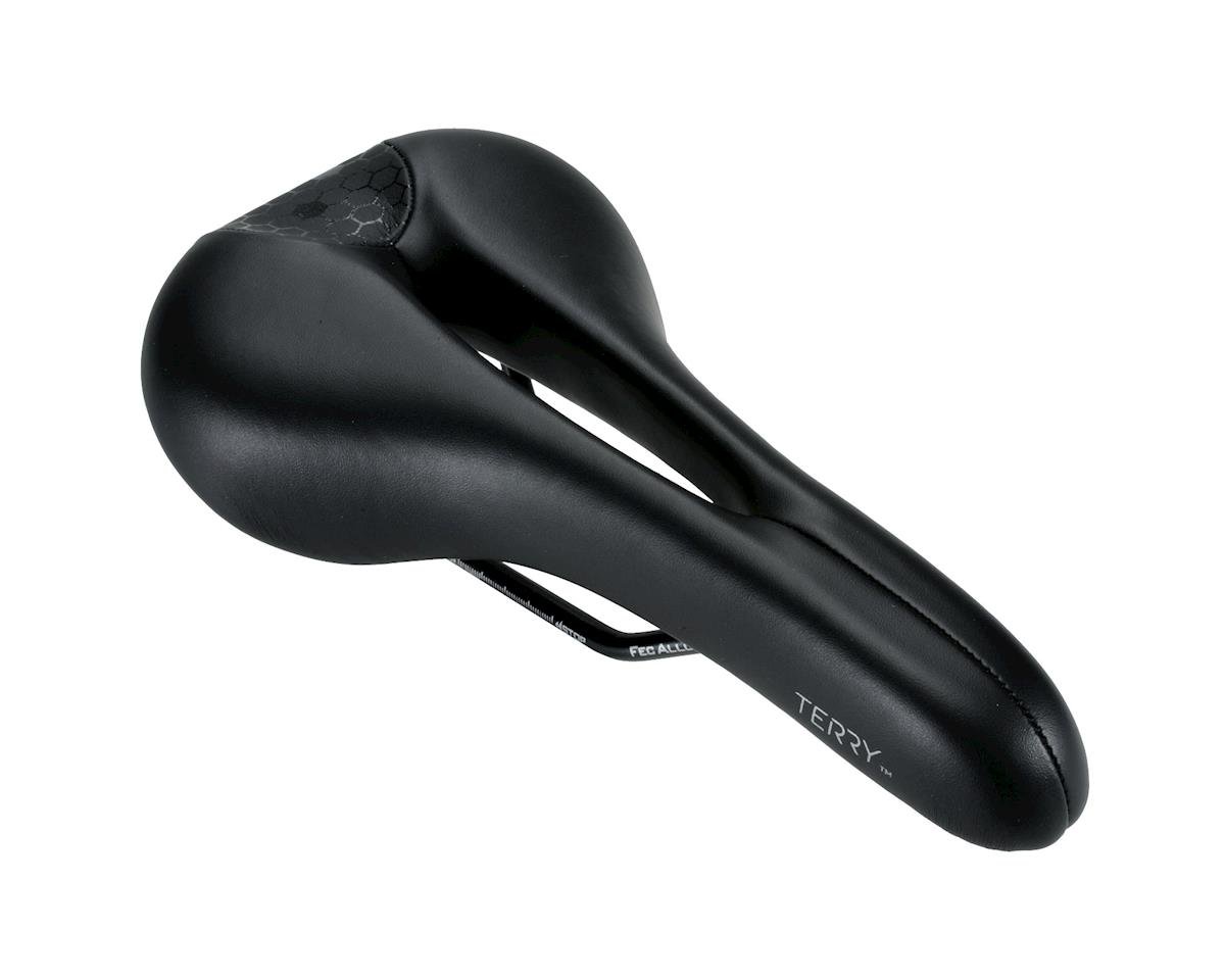 Terry Men's Fly Chromoly Saddle (Black) (FeC Alloy Rails) (140mm)