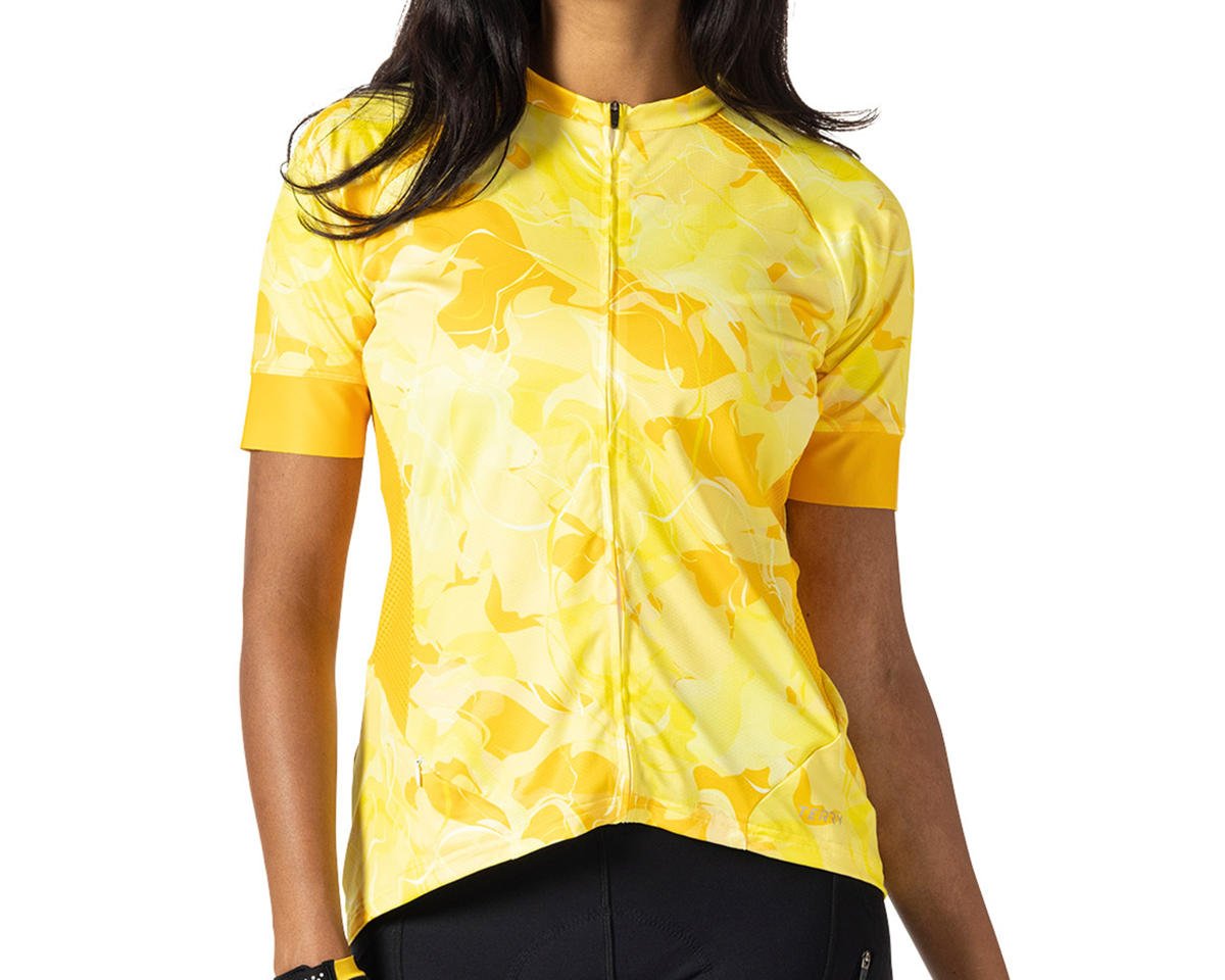 Terry Women's Touring Short Sleeve Jersey (Citrine) (M) - 630826A3BX9