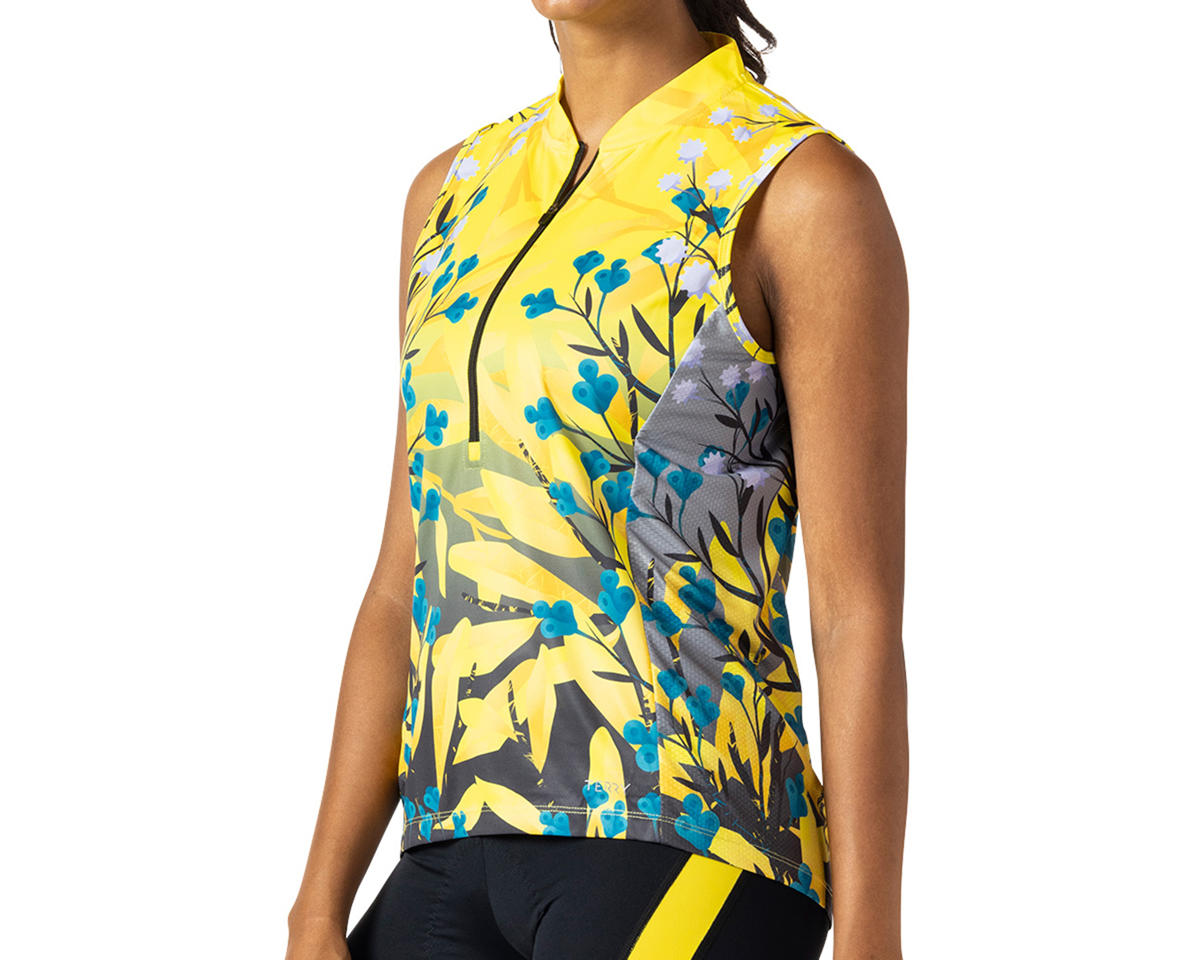 Terry Women's Breakaway Mesh Sleeveless Jersey (Chain Forest Yellow) (M) - 630830A3BY4