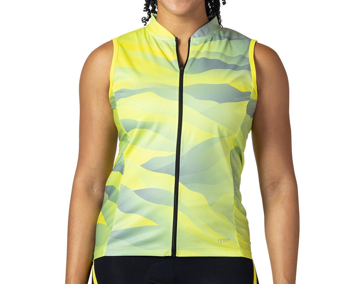 Terry Women's Breakaway Sleeveless Jersey (Descent Jade) (S)