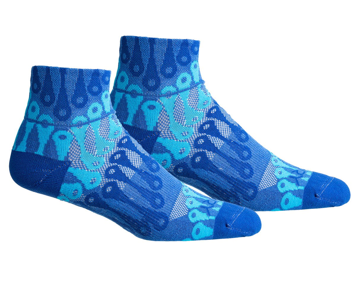 Terry Women's Air Stream Socks (Blue Links) (S/M) - 667218B6CE5