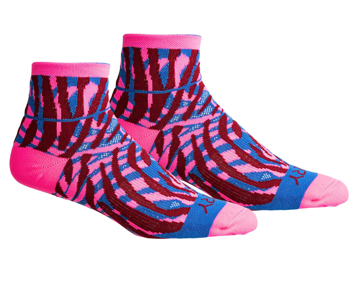 Terry Women's Air Stream Socks (Pink Safari) (S/M) - 667218B6CE7