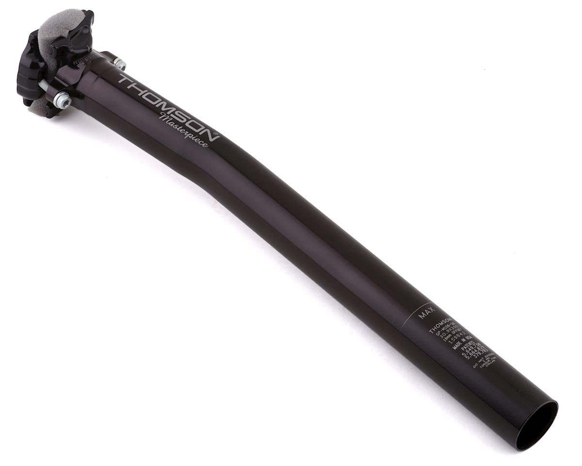 Thomson Masterpiece Setback Seatpost (Black) (30.9mm) (350mm) (16mm Offset) - SP-M106-SB_BLACK