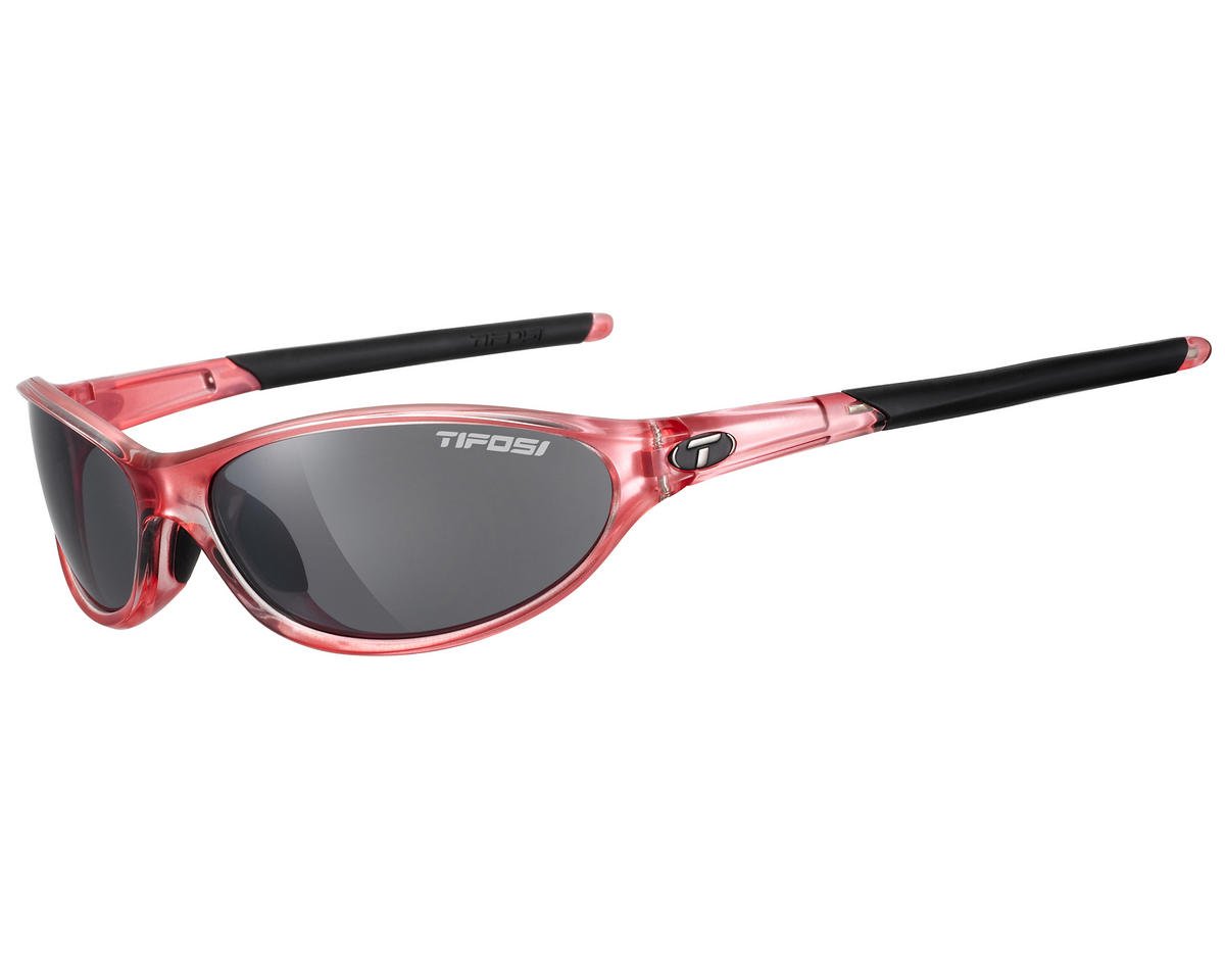 Tifosi Alpe 2.0 Sunglasses (Crystal Pink) (Smoke Lens)