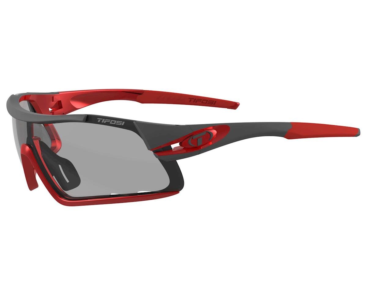 Tifosi Davos Sunglasses (Race Red) (Smoke Fototec Lens) - 1460301834