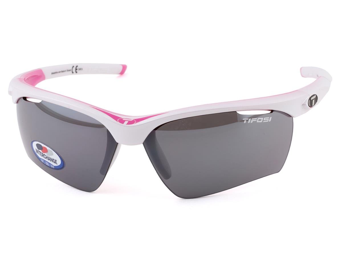 Tifosi Vero Sunglasses (Race Pink) (Smoke, AC Red, & Clear Lenses)