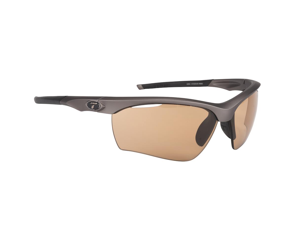 Tifosi Vero Sunglasses (Iron) (Brown Fototec Lens) - 1470300436