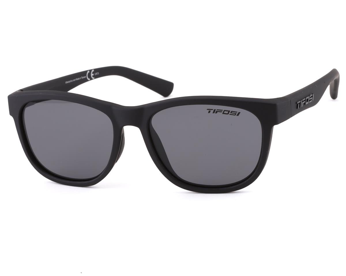 Tifosi Swank, Blackout Single Lens Sunglasses (Smoke) (Smoke Lens) - 1500410570