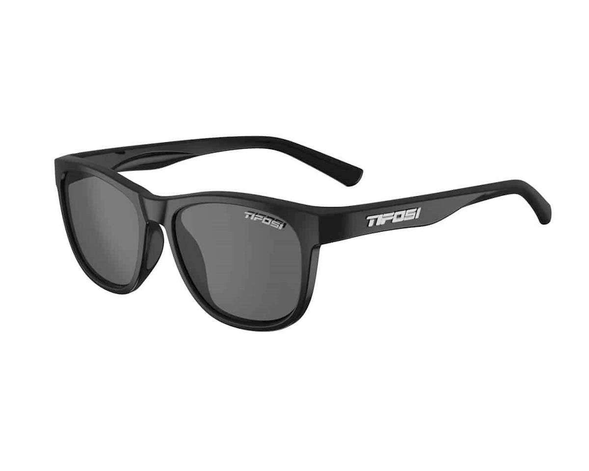 Tifosi Swank Sunglasses (Satin Black) (Smoke Polarized Lens) - 1500500151