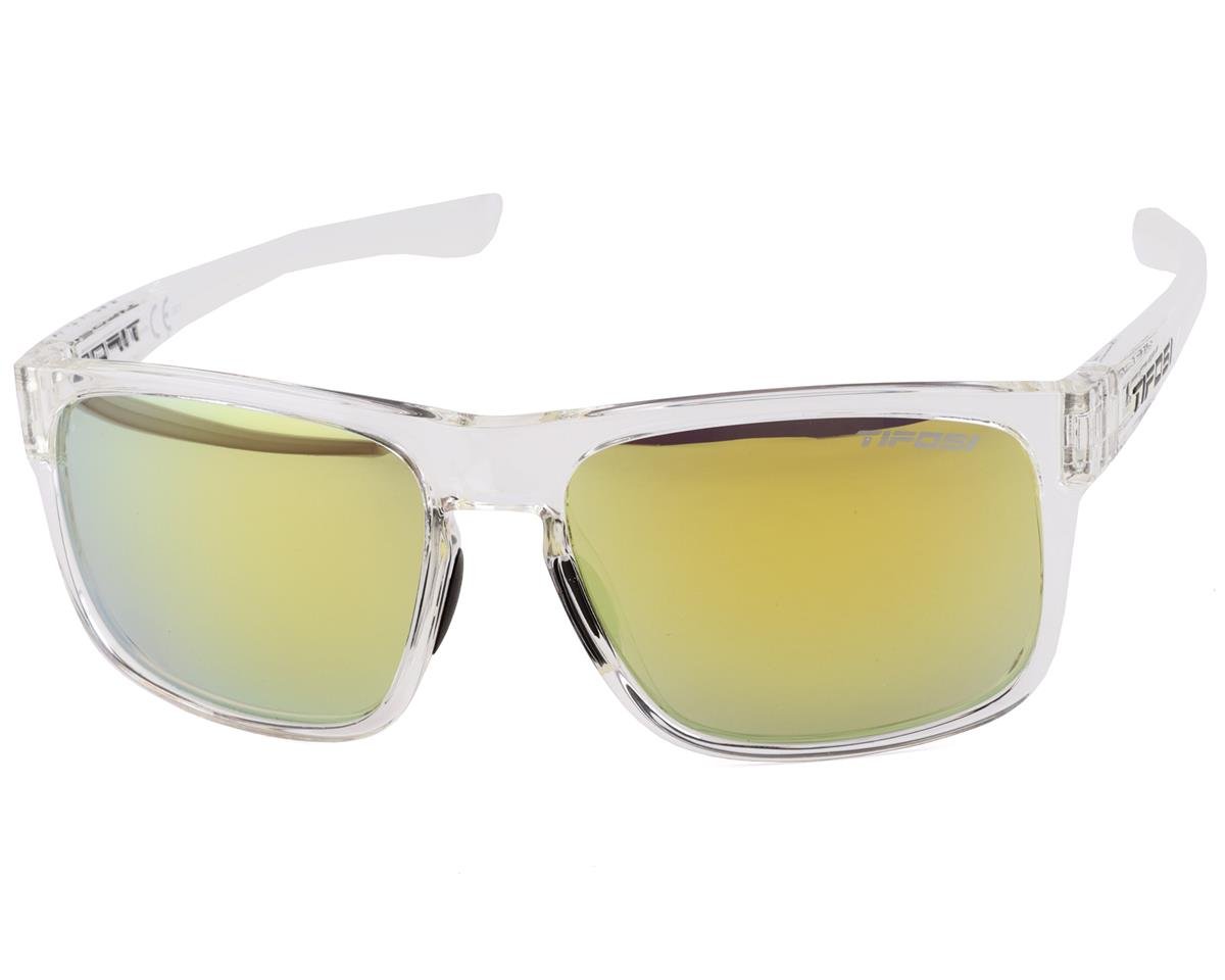 Tifosi Swick Sunglasses (Crystal Clear) (Smoke Yellow Lens) - 1520405374