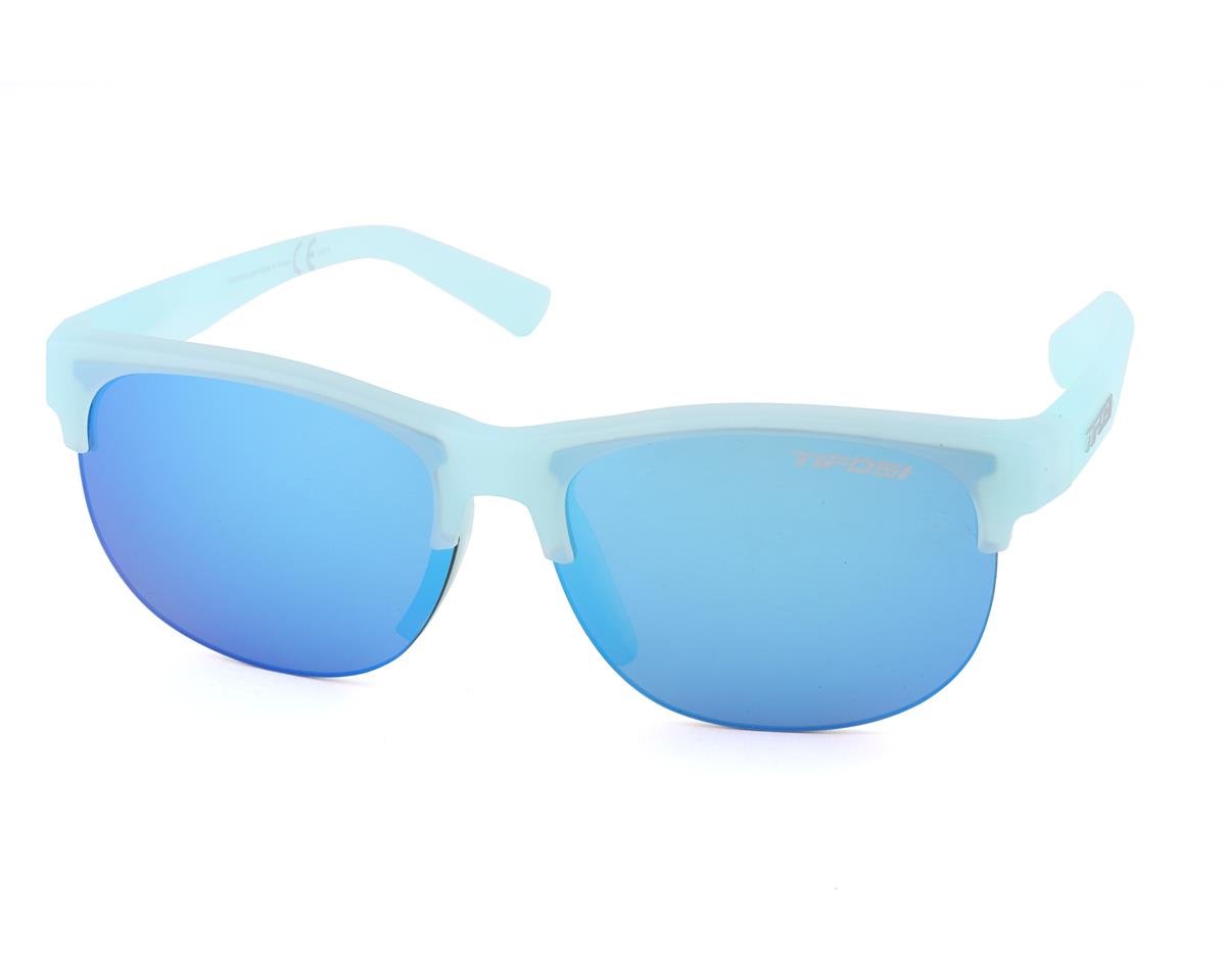 Tifosi Swank SL Sunglasses (Satin Crystal Teal) (Sky Blue Lens) - 1570401563