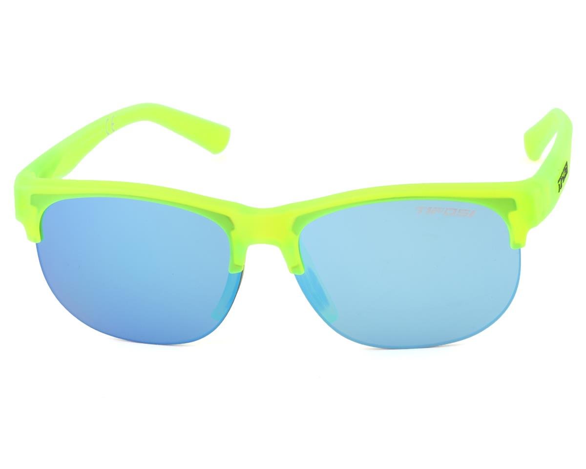 Tifosi Swank SL Sunglasses (Satin Electric Green) (Sky Blue Lens) - 1570405663