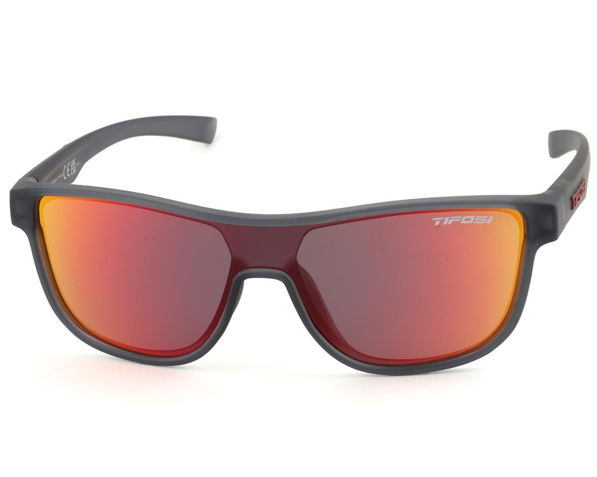 Tifosi Sizzle Sunglasses (Satin Vapor) (Smoke Red Lens) - 1750402878