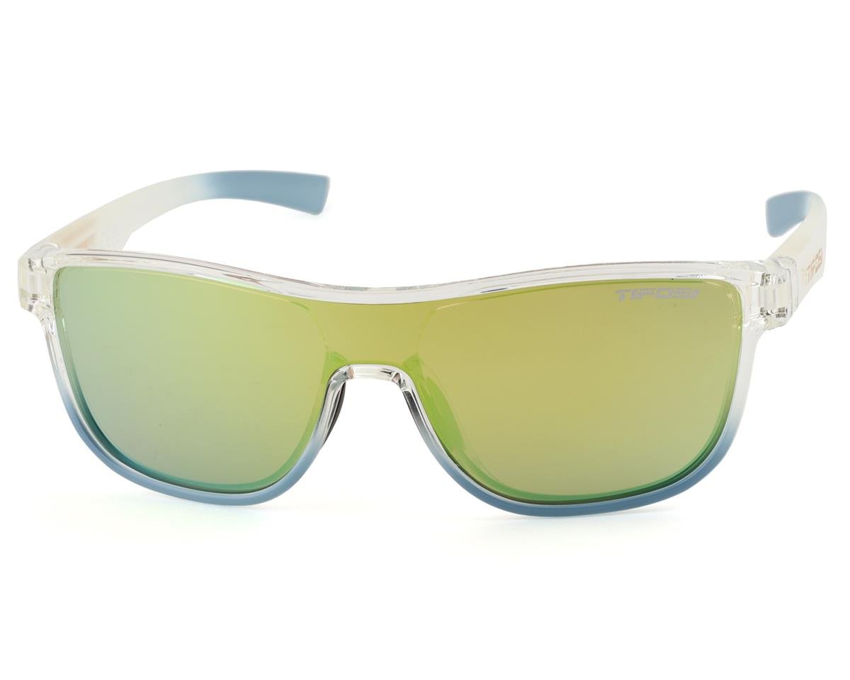 Tifosi Sizzle Sunglasses (Frost Blue) (Smoke Yellow Lens) - 1750410374