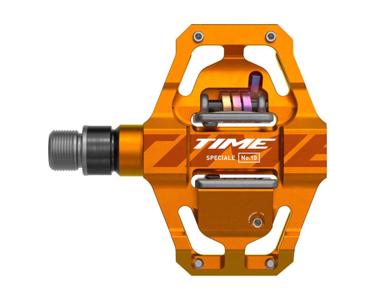 Time Speciale 10 Clipless Mountain Pedals (Tangerine) (L)