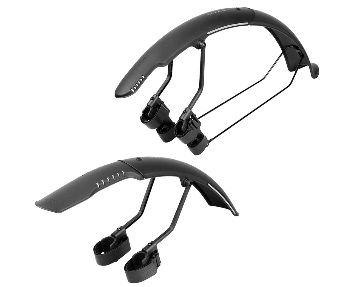 Topeak Gravel Bike TetraFenders (Black) (Disc Brake) (Up to 700c x 50mm) (G1/G2) (Front & Rear)