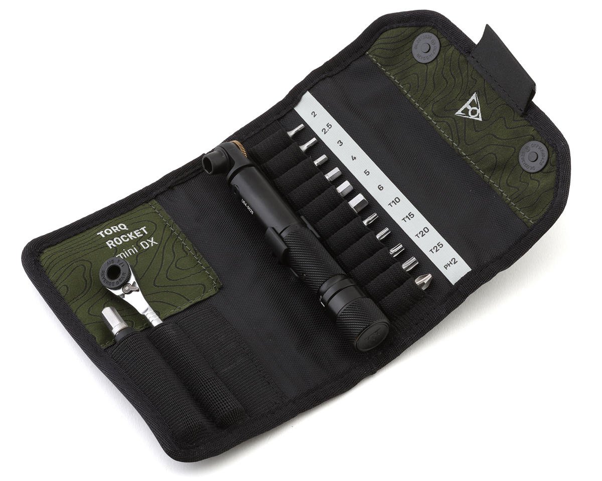 Topeak Torq Rocket Mini DX Tool Kit (Black)