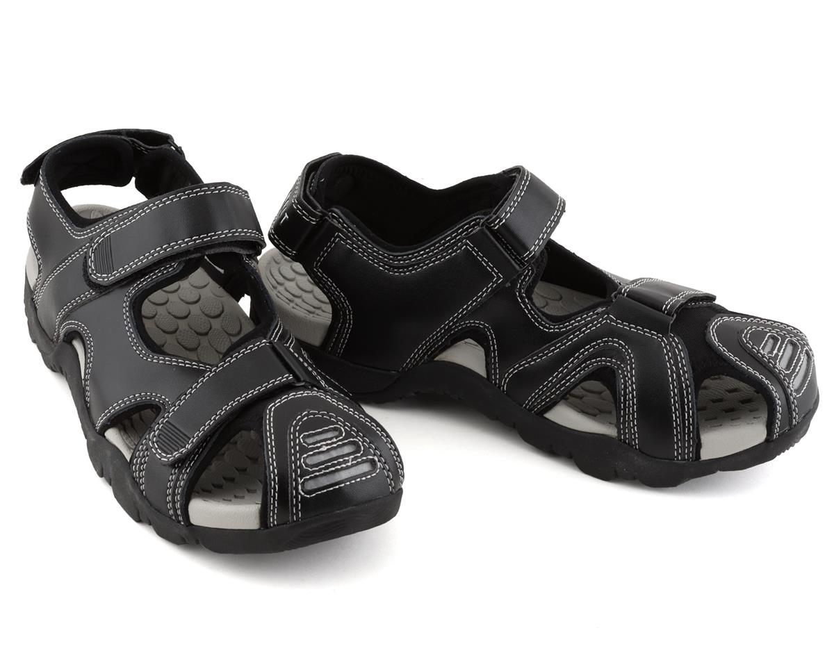 TransIt Ragster SPD Cycling Sandals (Black) (47-48) - Performance Bicycle