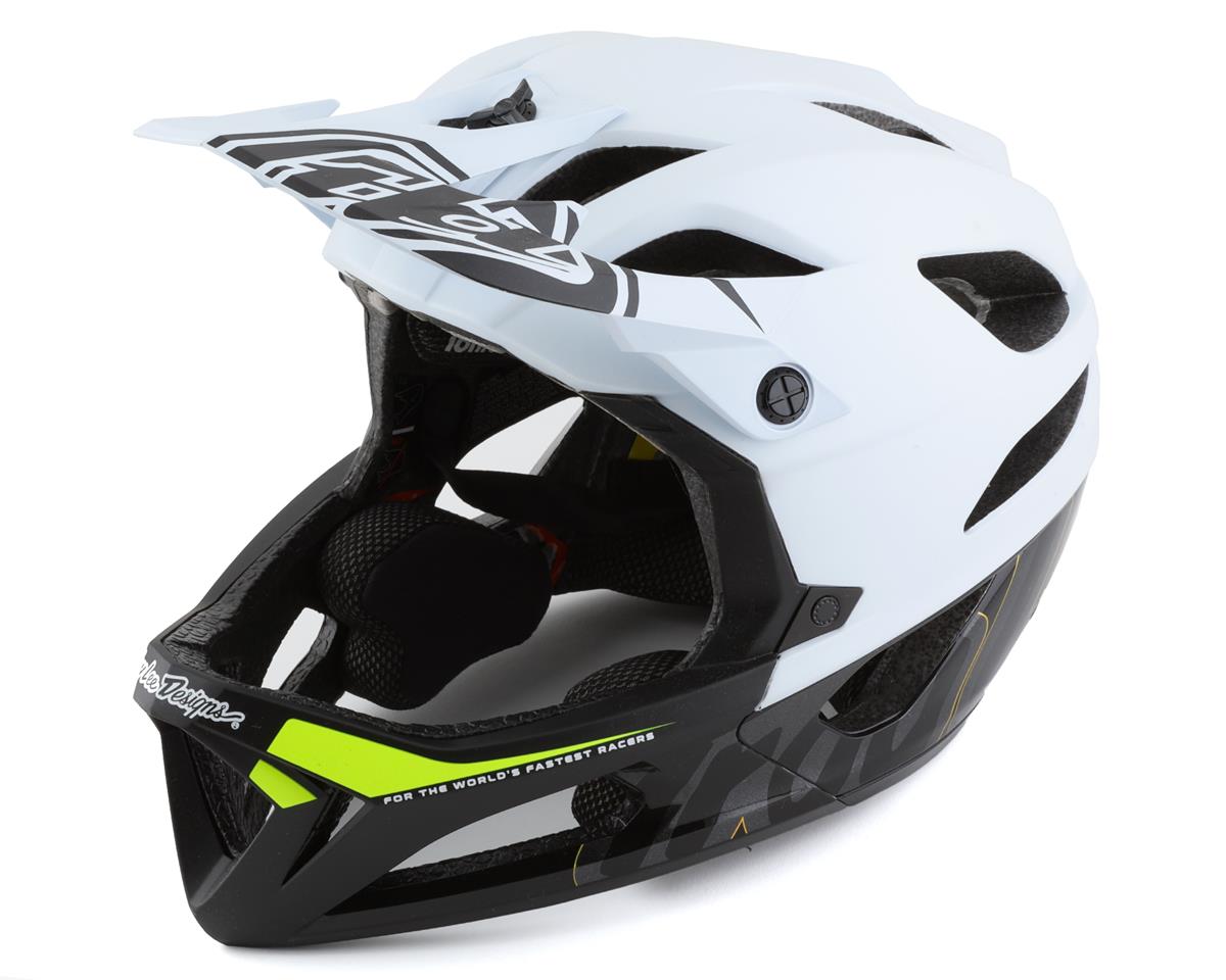Troy Lee Designs Stage MIPS Helmet (Signature White) (XL/2XL ...