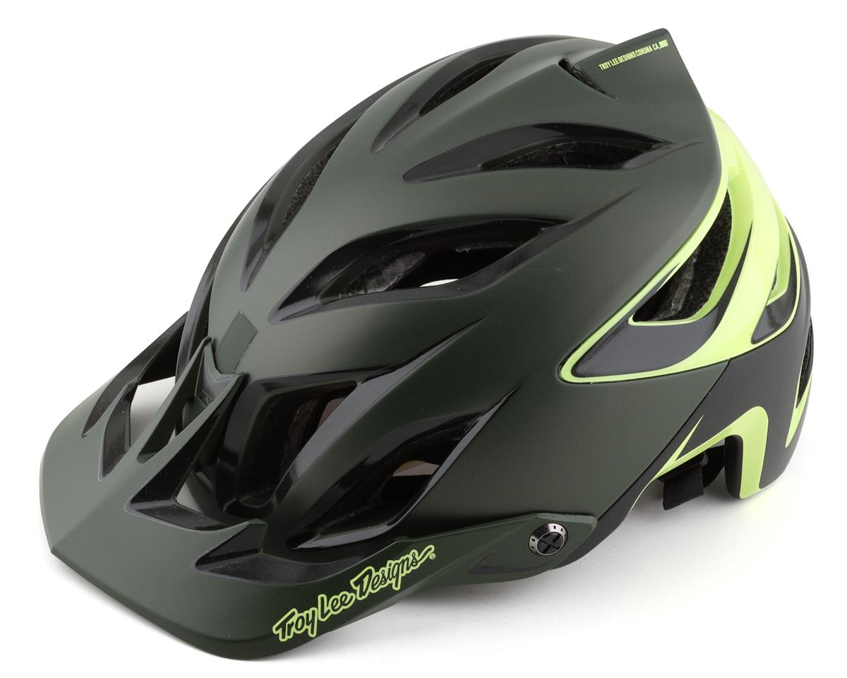 Troy Lee Designs A3 MIPS Helmet (Uno Glass Green) (XS/S