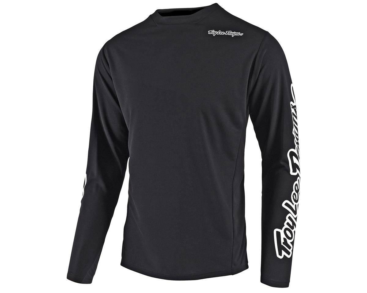 Troy Lee Designs Sprint Long Sleeve Jersey (Black) (M) - 323003233