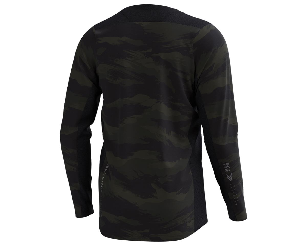 Troy Lee Designs Skyline Long Sleeve Chill Jersey (Hide Out Black) (S ...