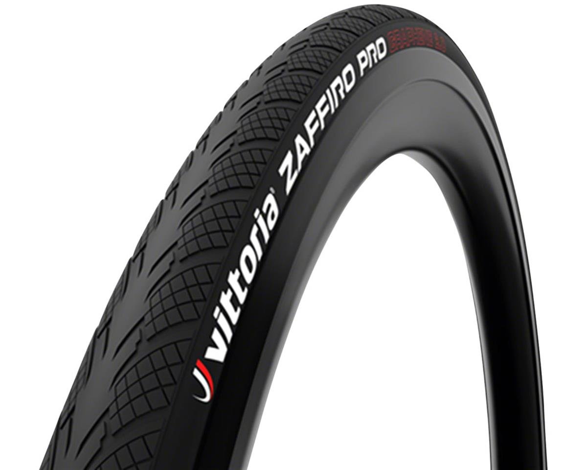 Vittoria Zaffiro Pro V Road Tire (Black) (700c) (25mm) (Folding)