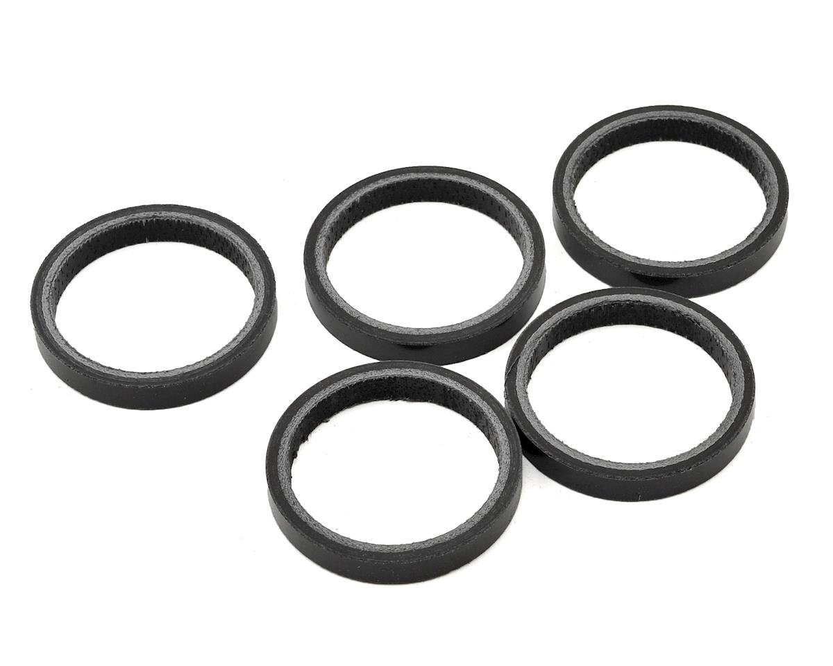 Wheels Manufacturing 1-1/8" Carbon Headset Spacer (Black) (5mm) - CHS2-5