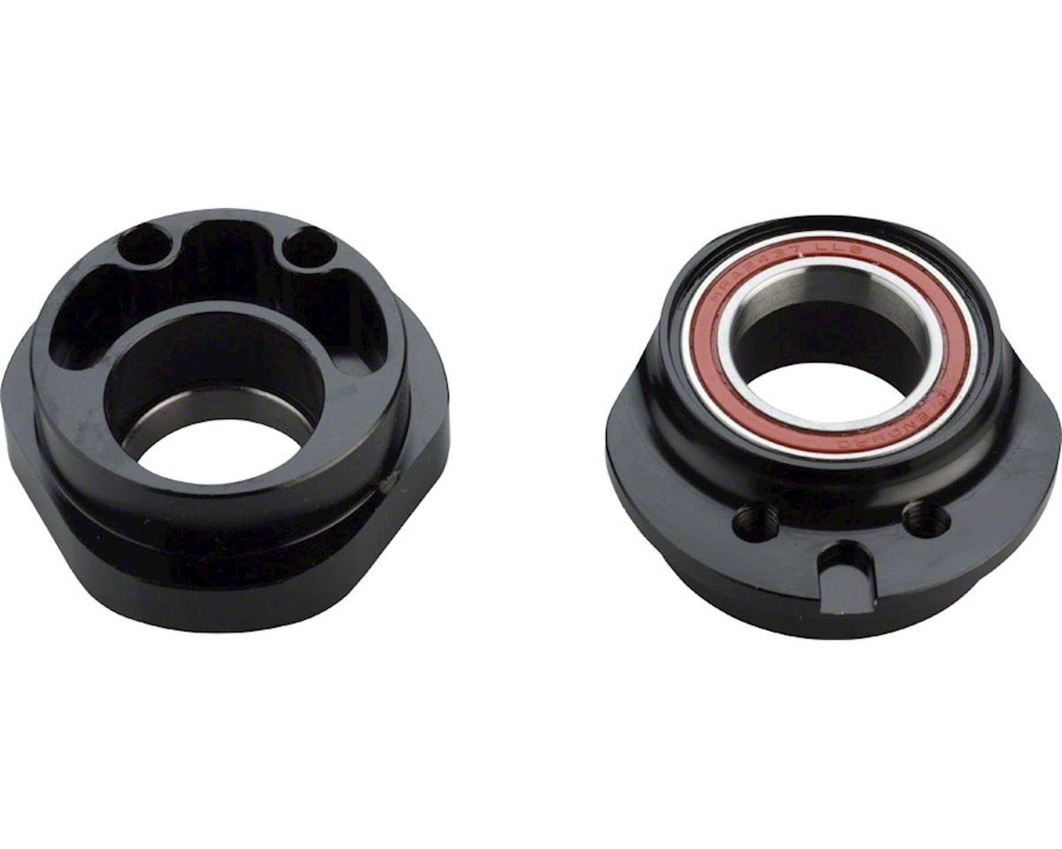 Wheels Manufacturing Eccentric Bottom Bracket (Black) (PF30) (24mm Spindle) (Single Speed)