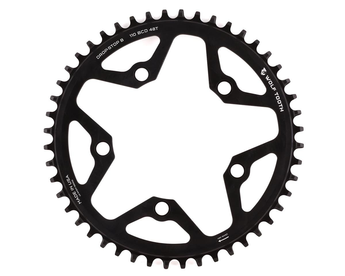 Wolf Tooth Components Gravel/CX/Road Chainring (Black) (Drop-Stop B ...