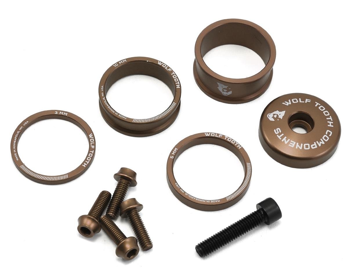 Wolf Tooth Blink Kit (HS Spacers, Top Cap, Cage Bolts) - Chain