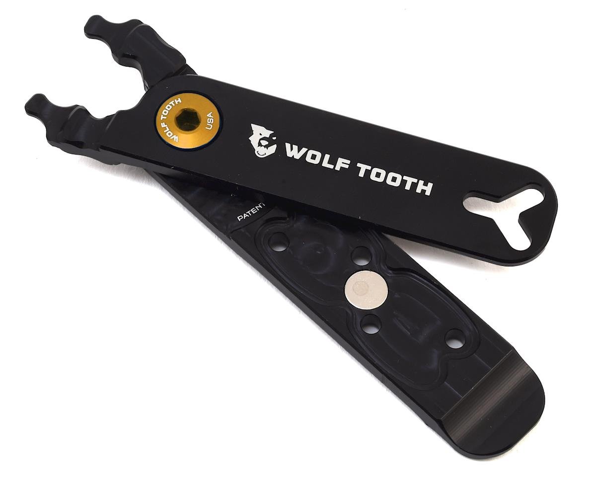 BLACK/GOLD Wolf Tooth PACK PLIERS Bicycle Master Link Multi Tool Pliers 
