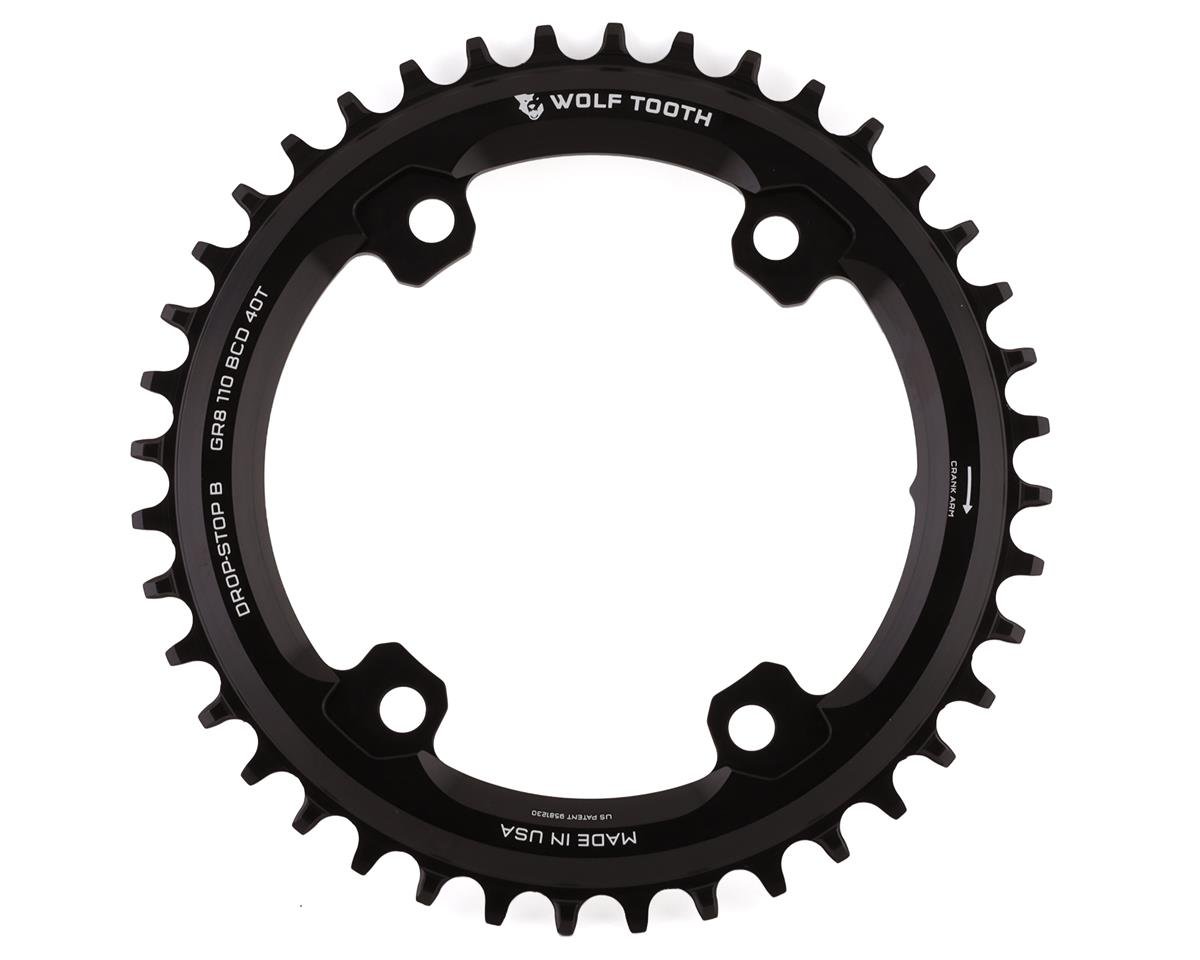 Wolf Tooth Components Shimano GRX Chainring (Black) (Drop-Stop B ...