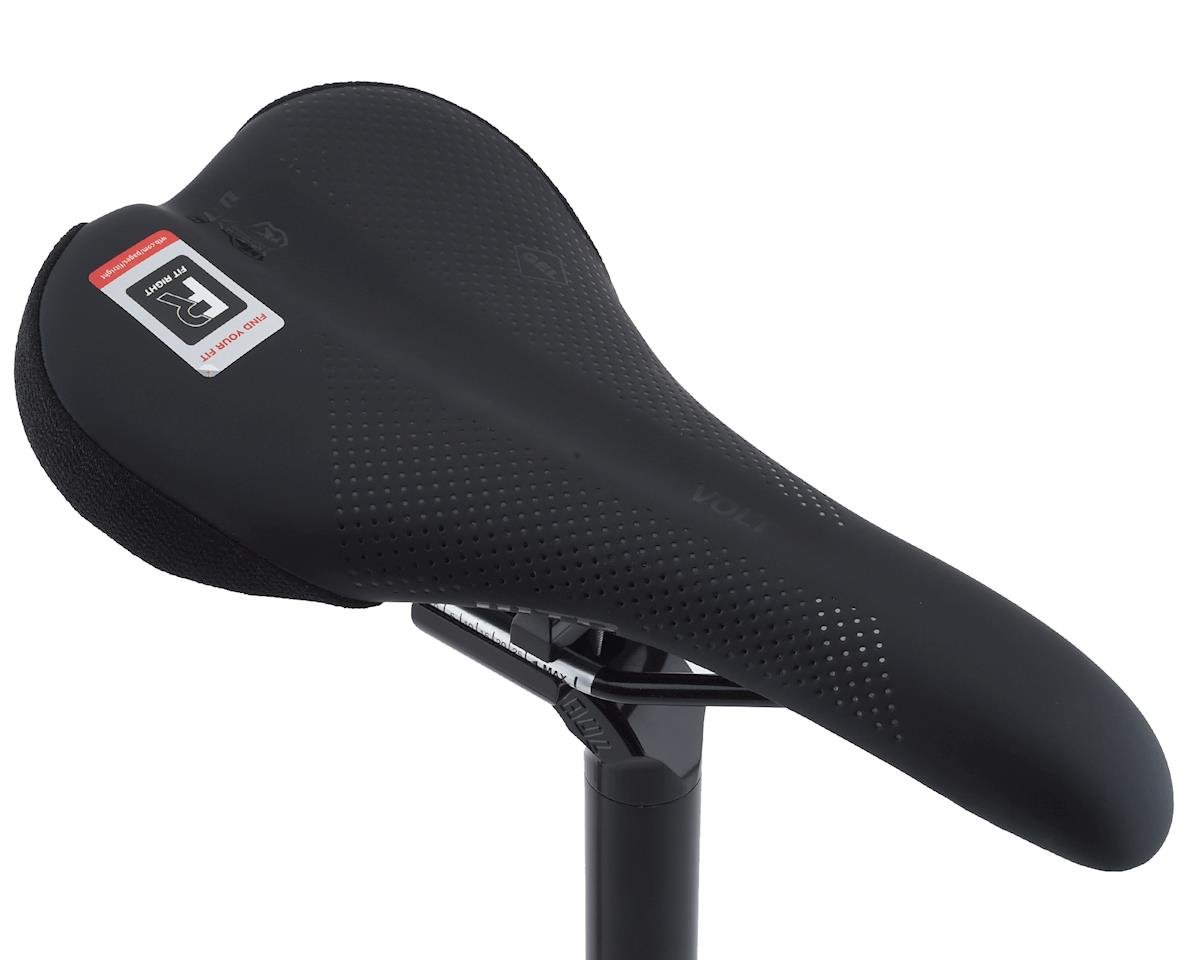 WTB Volt Saddle (Black) (Chromoly Rails) (Wide) (150mm)