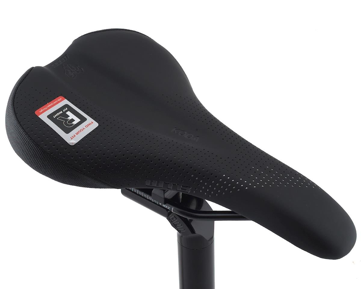 WTB Koda Saddle (Black) (Steel Rails) (Wide) (150mm)