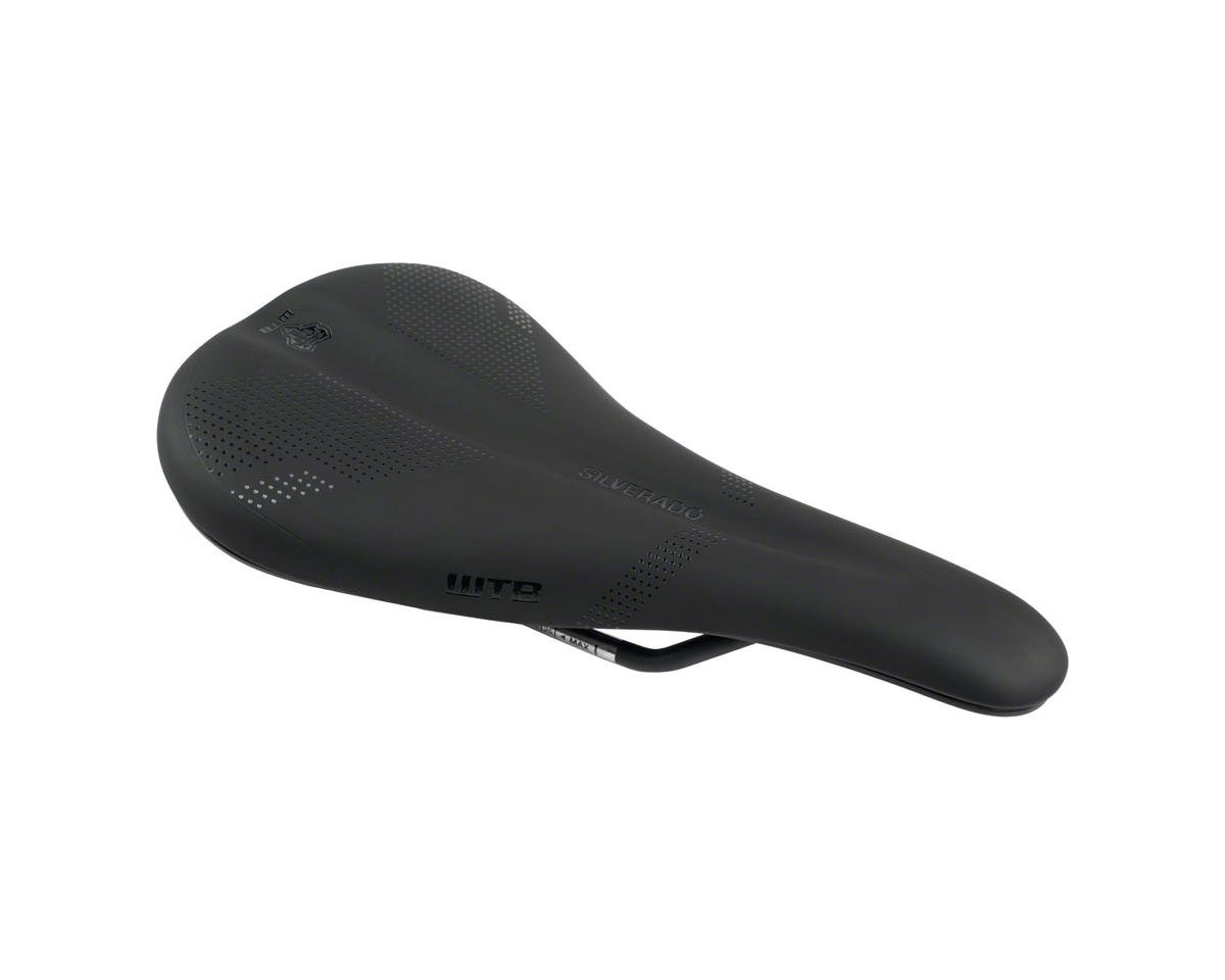 WTB Silverado 265 Fusion Form Saddle (Black) (Steel Rails) (Narrow) (135mm)