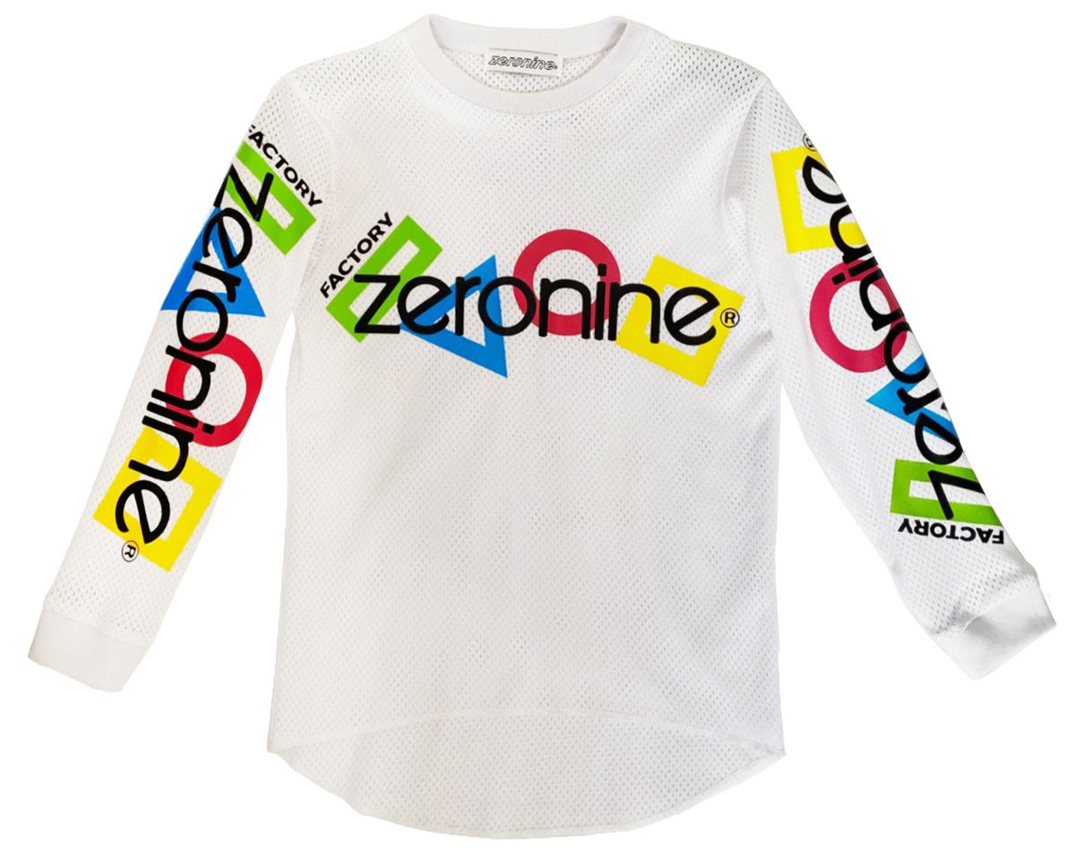 Zeronine Youth Mesh Racing Jersey (White) (Youth M)